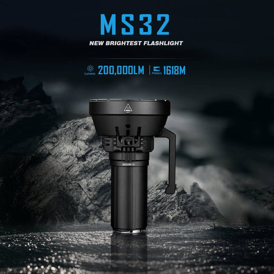 Imalent MS32 200,000 Lumen Rechargeable Search Light - 1618 Metres