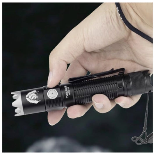 ThruNite BSS V6 'Black Scout Survival' 2000 Lumen Rechargeable EDC Flashlight - 259 Metres