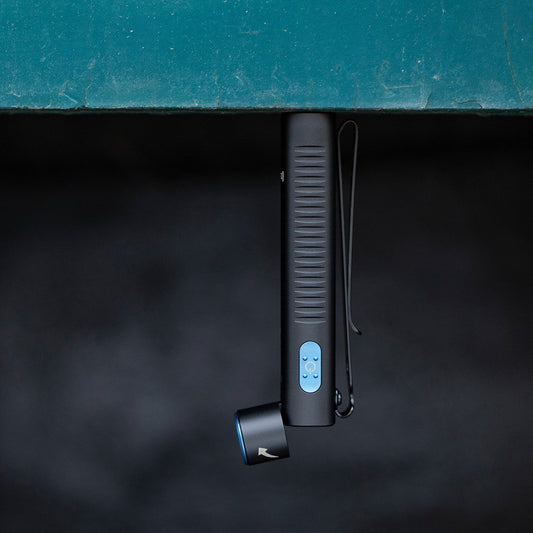 Olight Arkflex 1000 Lumen Rechargeable Powerful LED Torch with 0-90º Articulating Head - 85 Metres