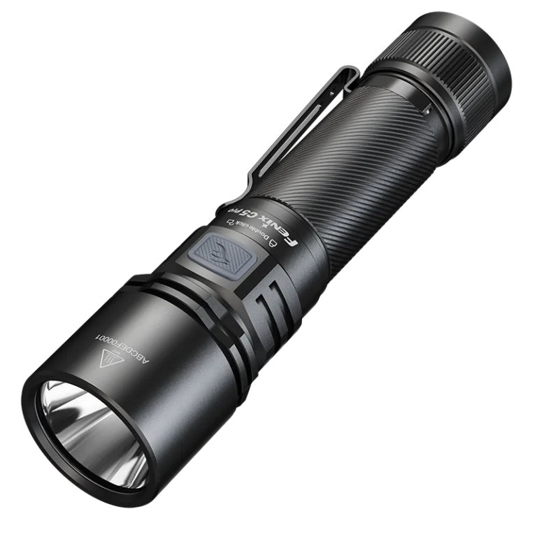 Fenix C5 Pro Heavy Duty Compact Long Throw Rechargeable Flashlight - 2000 Lumens, 480 Metres
