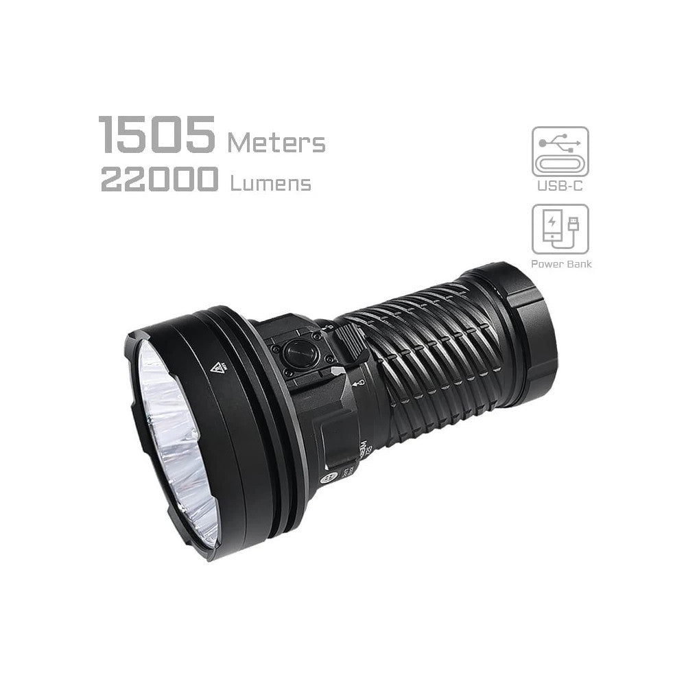 AceBeam X25 22,000 Lumen High-Power Long Range Flashlight - 1505 Metres