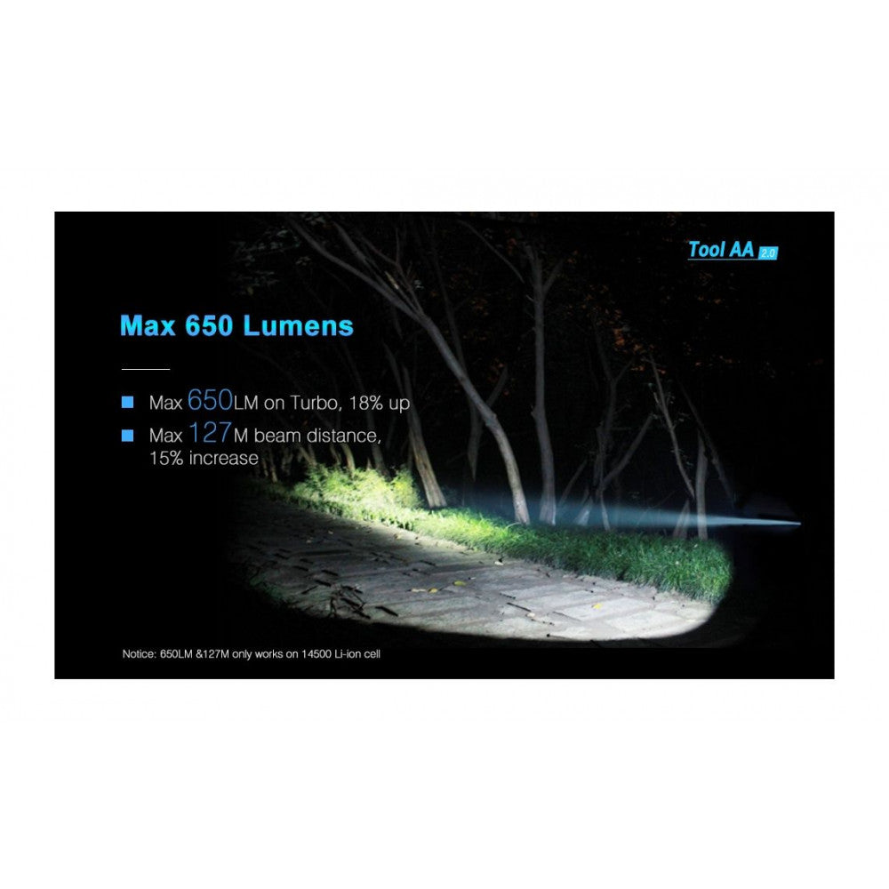 Lumintop TOOL AA 2.0 650 Lumen EDC Torch