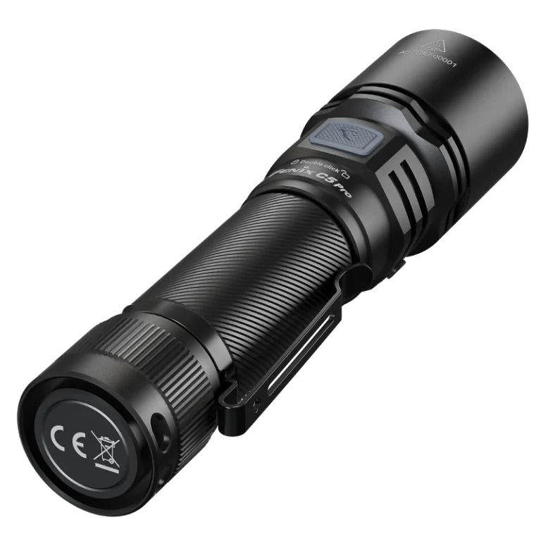 Fenix C5 Pro Heavy Duty Compact Long Throw Rechargeable Flashlight - 2000 Lumens, 480 Metres