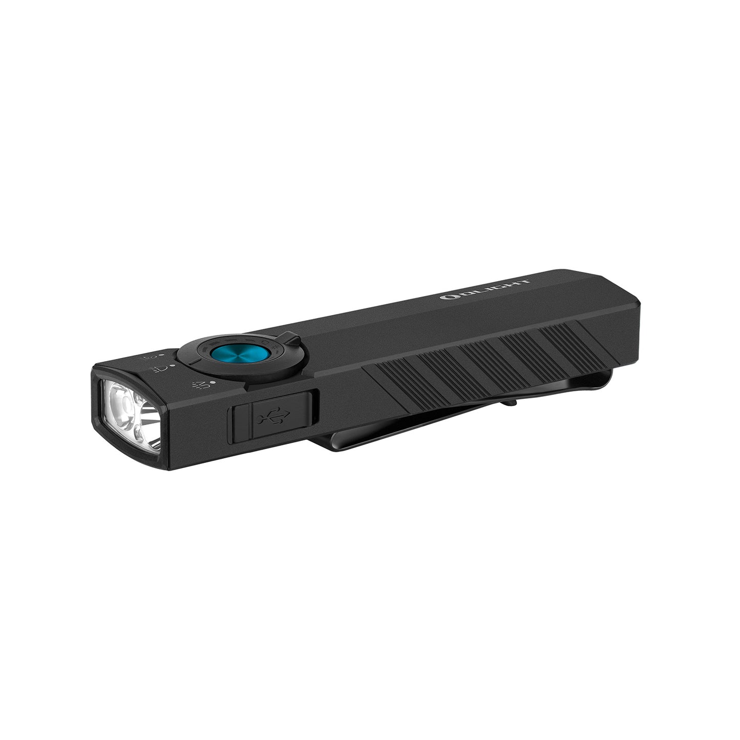 Olight ArkPro Lite – Flat Unibody EDC Torch with Multi-Light Sources - Matte Black - 1200 Lumens