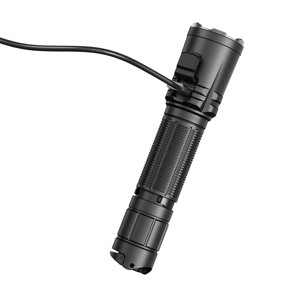 Klarus XT12R 2000 Lumen USB-C Rechargeable Dual Switch Tactical Torch - 500 Metres