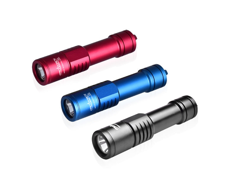 OrcaTorch D520 Rechargeable Dive Torch 1000 Lumens – BLACK