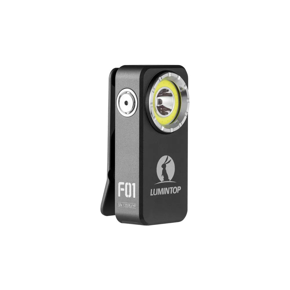 Lumintop F01 Mini Triple‑Beam Flashlight Black - 1200 Lumens, 182 Metres
