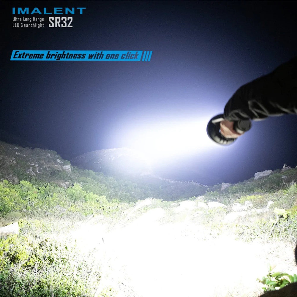 Imalent SR32 120,000 Lumen Ultra Powerful Searchlight - 2080 Metres