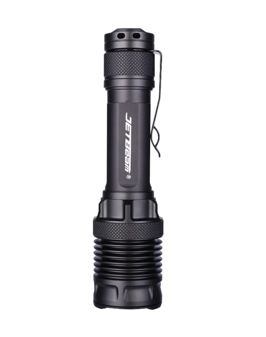 JETBeam M37 Pro 3700 Lumen Rechargeable High Performance Tactical Flashlight - 465m
