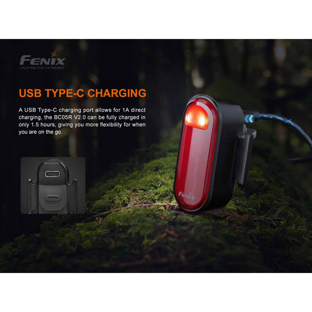Fenix BC26R Rechargeable Bicycle Light - 1600 Lumens + FREE BC05R V2.0 Tail Light