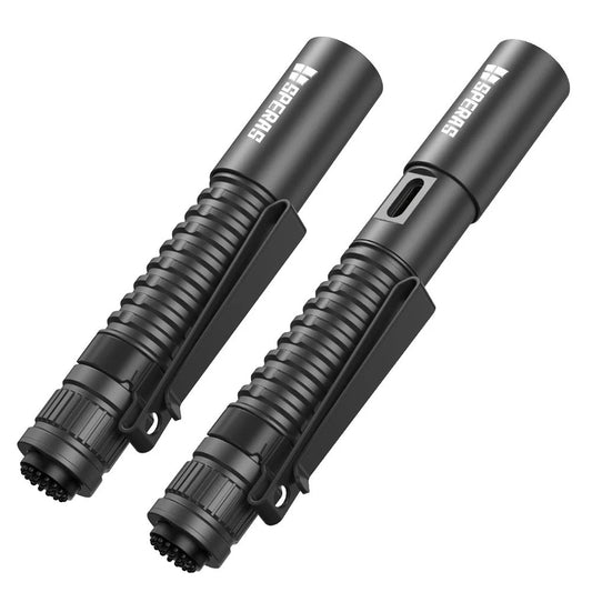SPERAS EST MIC EDC Fight Sticker Pen Flashlight – 700 Lumens, 135 Metres