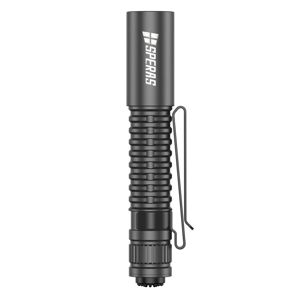 SPERAS EST MIC EDC Fight Sticker Pen Flashlight – 700 Lumens, 135 Metres