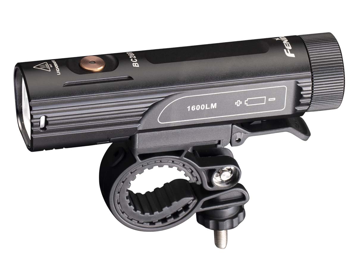 Fenix BC26R Rechargeable Bicycle Light - 1600 Lumens + FREE BC05R V2.0 Tail Light