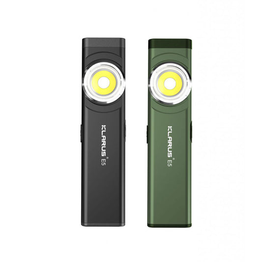 Klarus E5 470 Lumen Rechargeable EDC Tool Light with Magnetic Base - 41 Metres
