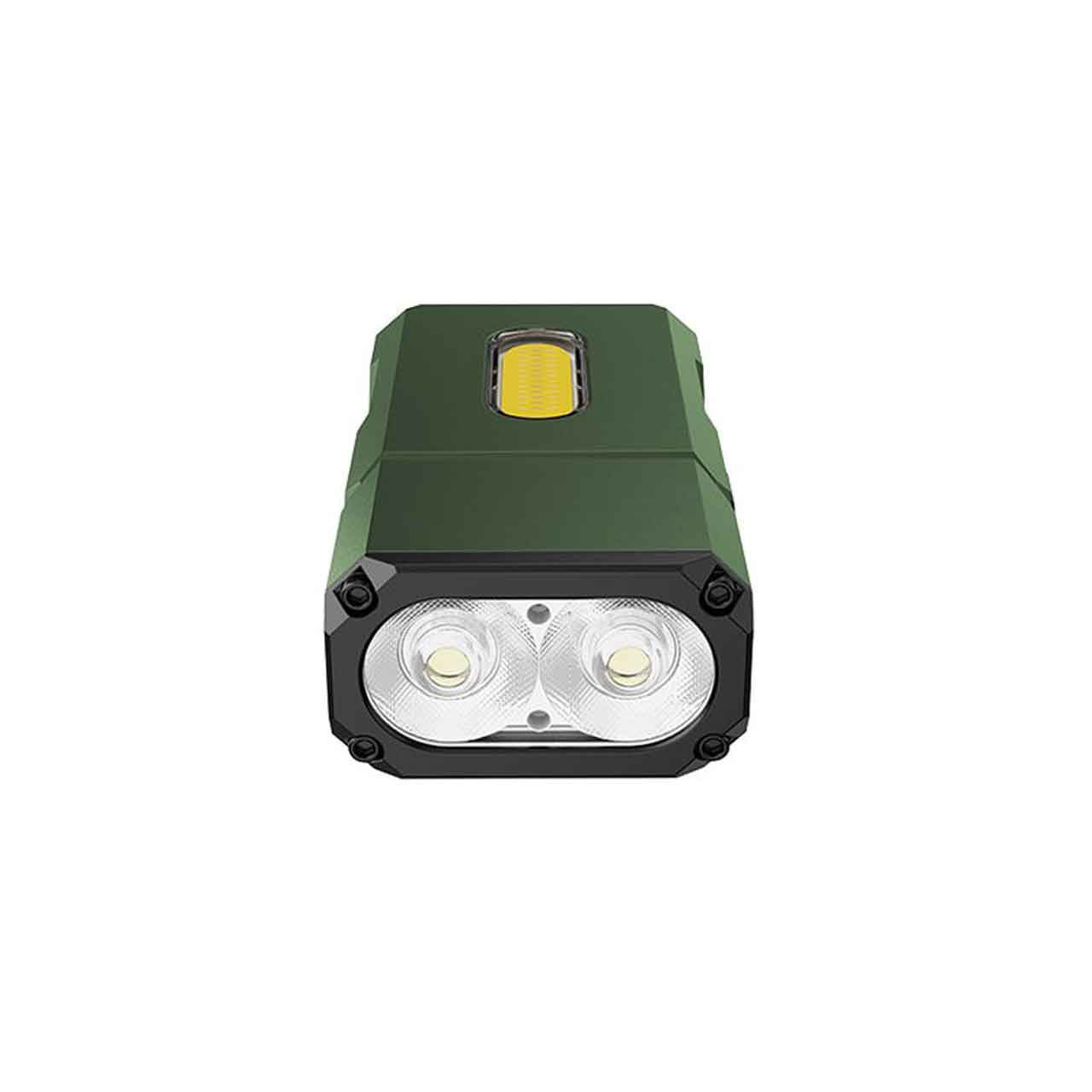 Klarus E8 Triple-Light Swivel-Head EDC Torch Black - 1000 Lumens