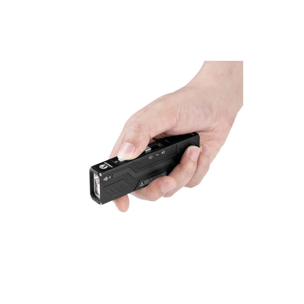 Lumintop MoonBox 3.0 1200 Lumen Magnetic Rechargeable EDC Flashlight - 112 Metres