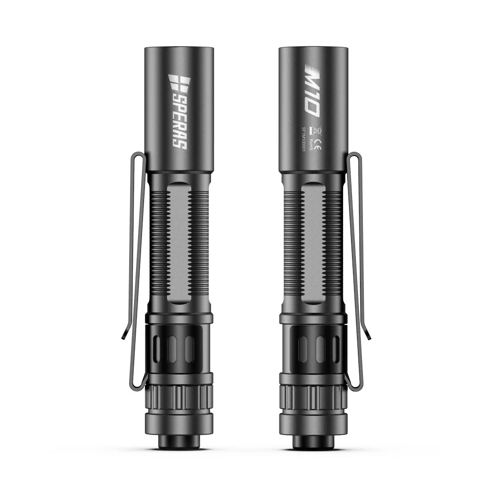 SPERAS M10 200 Lumen AAA EDC Flashlight - 58 Metres