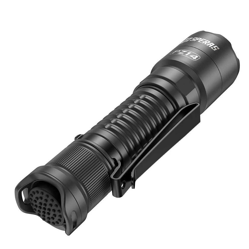 SPERAS PZ14 Zoomable EDC Tactical Hunting Outdoor Flashlight - 1000 Lumens, 440 Metres