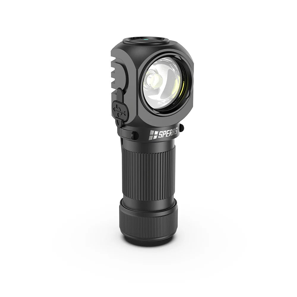 SPERAS SH16 Versatile Rechargeable Headlamp - 1650 Lumens, 355 Metres