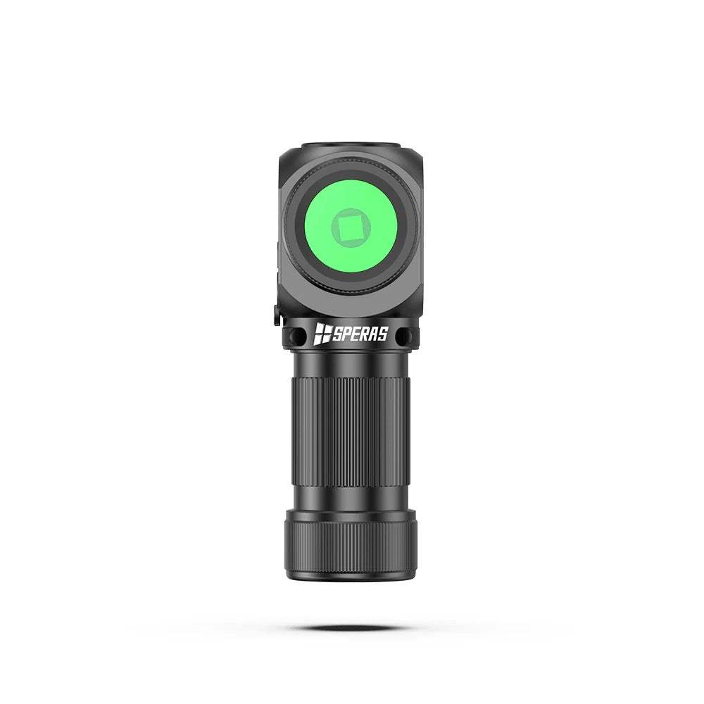 SPERAS SH16 Versatile Rechargeable Headlamp - 1650 Lumens, 355 Metres