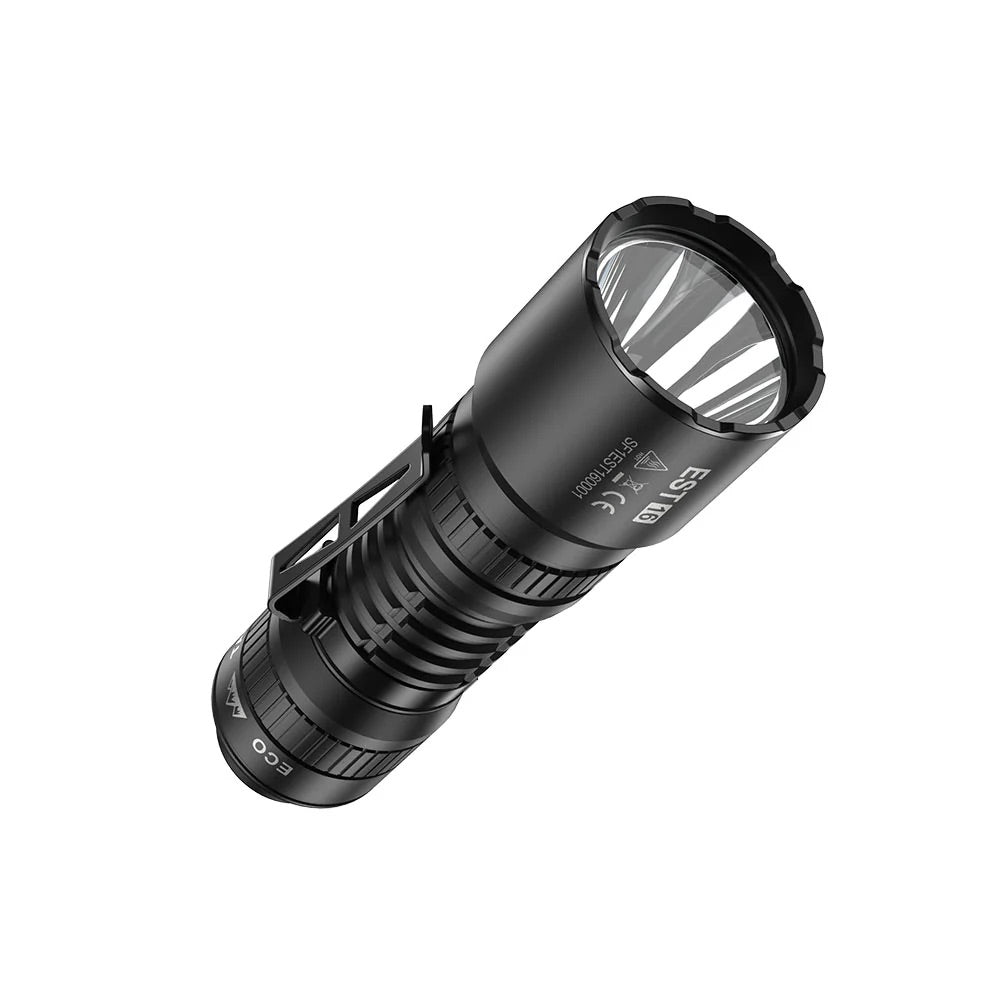 SPERAS EST16 1600 Lumen Tactical Flashlight - Instant One-Step Strobe EDC Torch