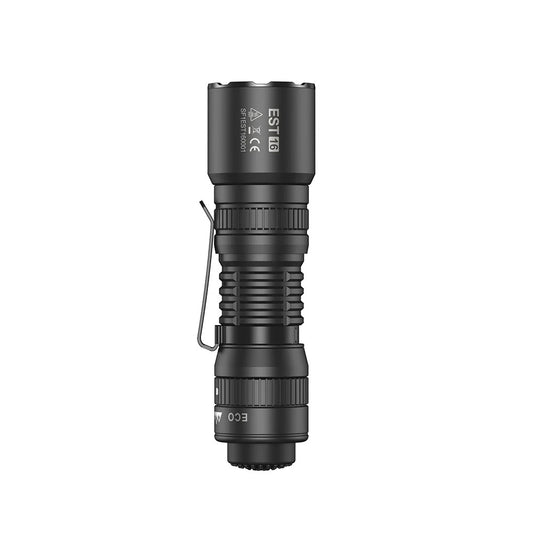 SPERAS EST16 1600 Lumen Tactical Flashlight - Instant One-Step Strobe EDC Torch