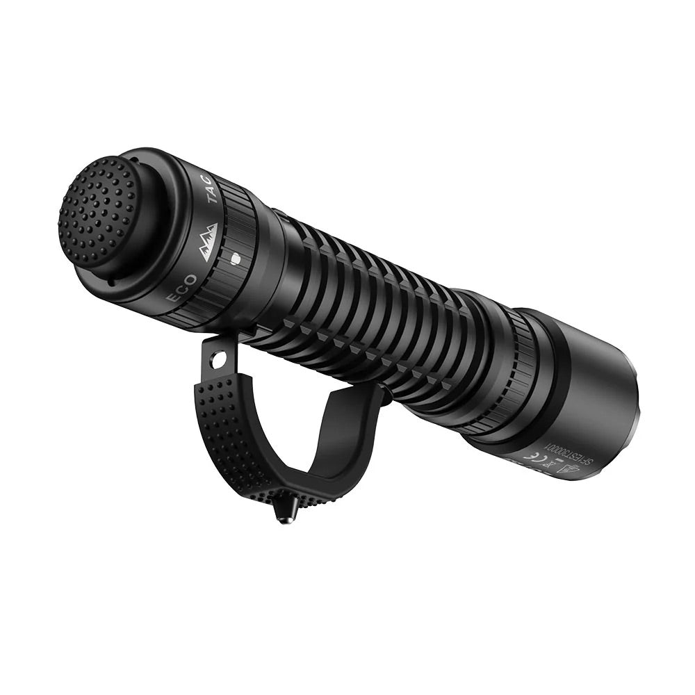 SPERAS EST30 2600 Lumen Tactical Flashlight - Instant One-Step Strobe Outdoor Torch