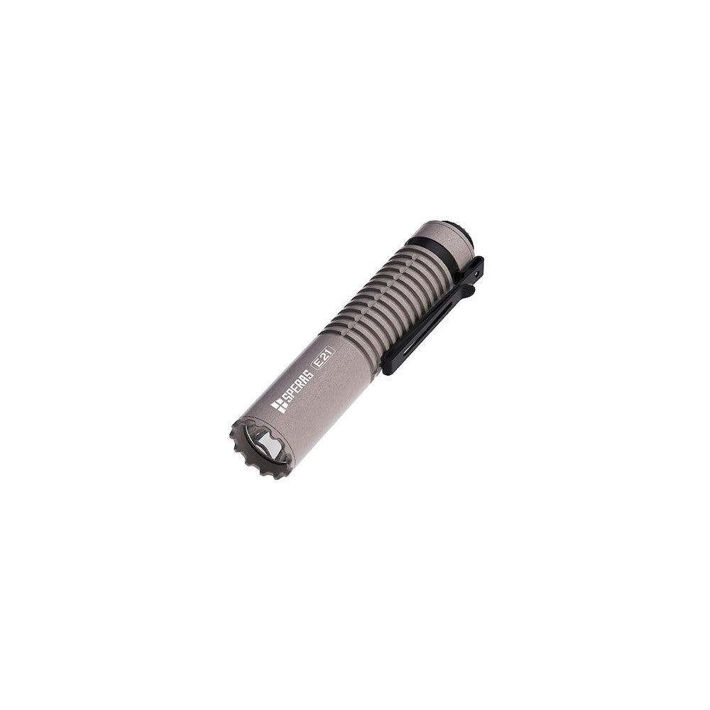SPERAS E21 2000 Lumen Compact USB-C Rechargeable Flashlight - 322 Metres