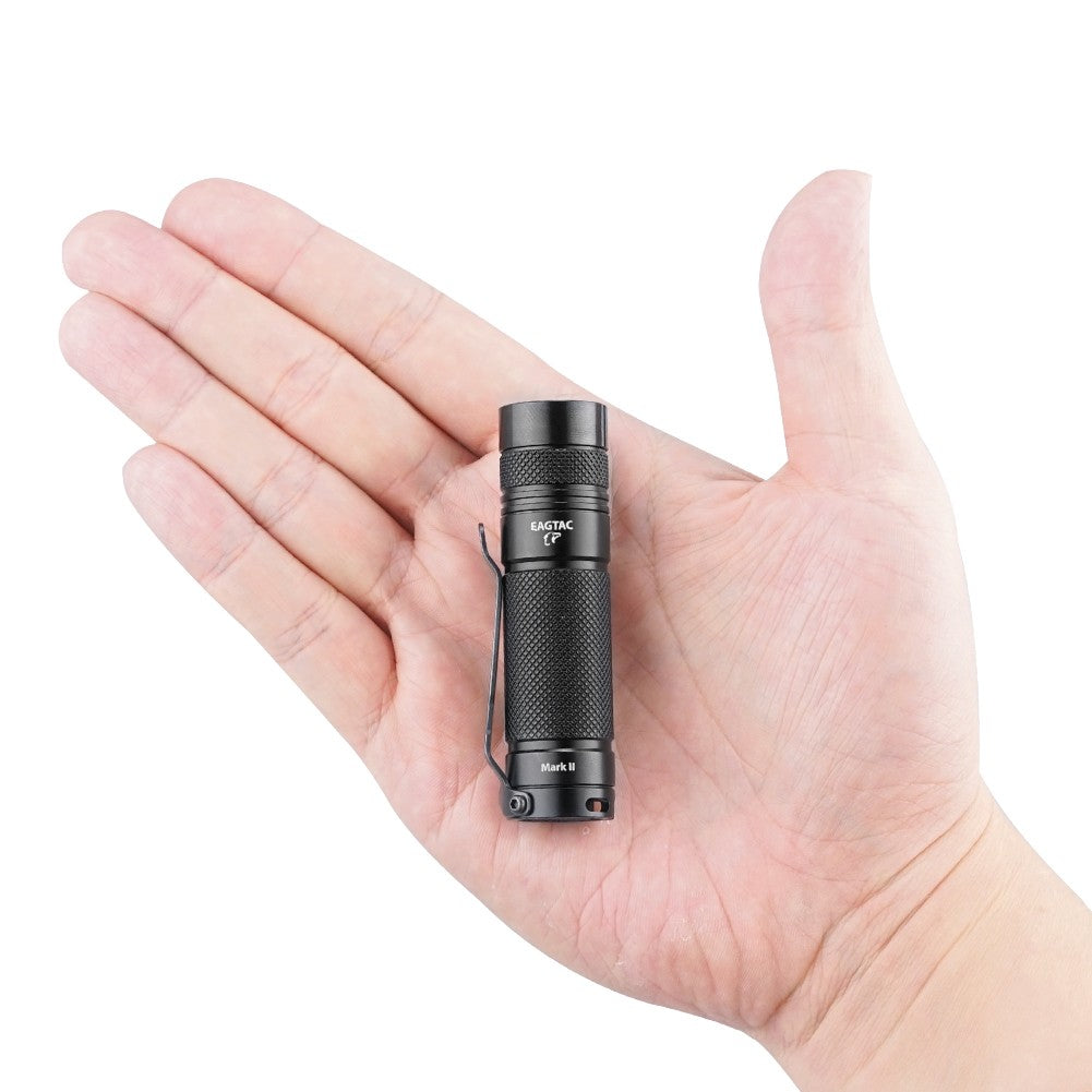 EagleTac D25C Clicky MKII EDC Flashlight - 800 Lumens, 128 Metres