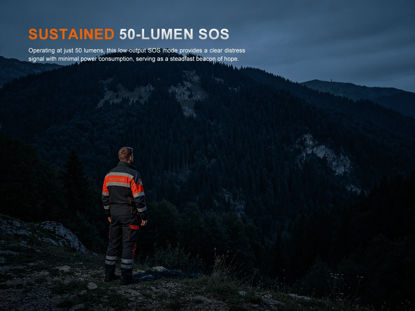 Fenix LR50R V2.0 18,000 Lumen Spot and Flood Searchlight with Red and UV
