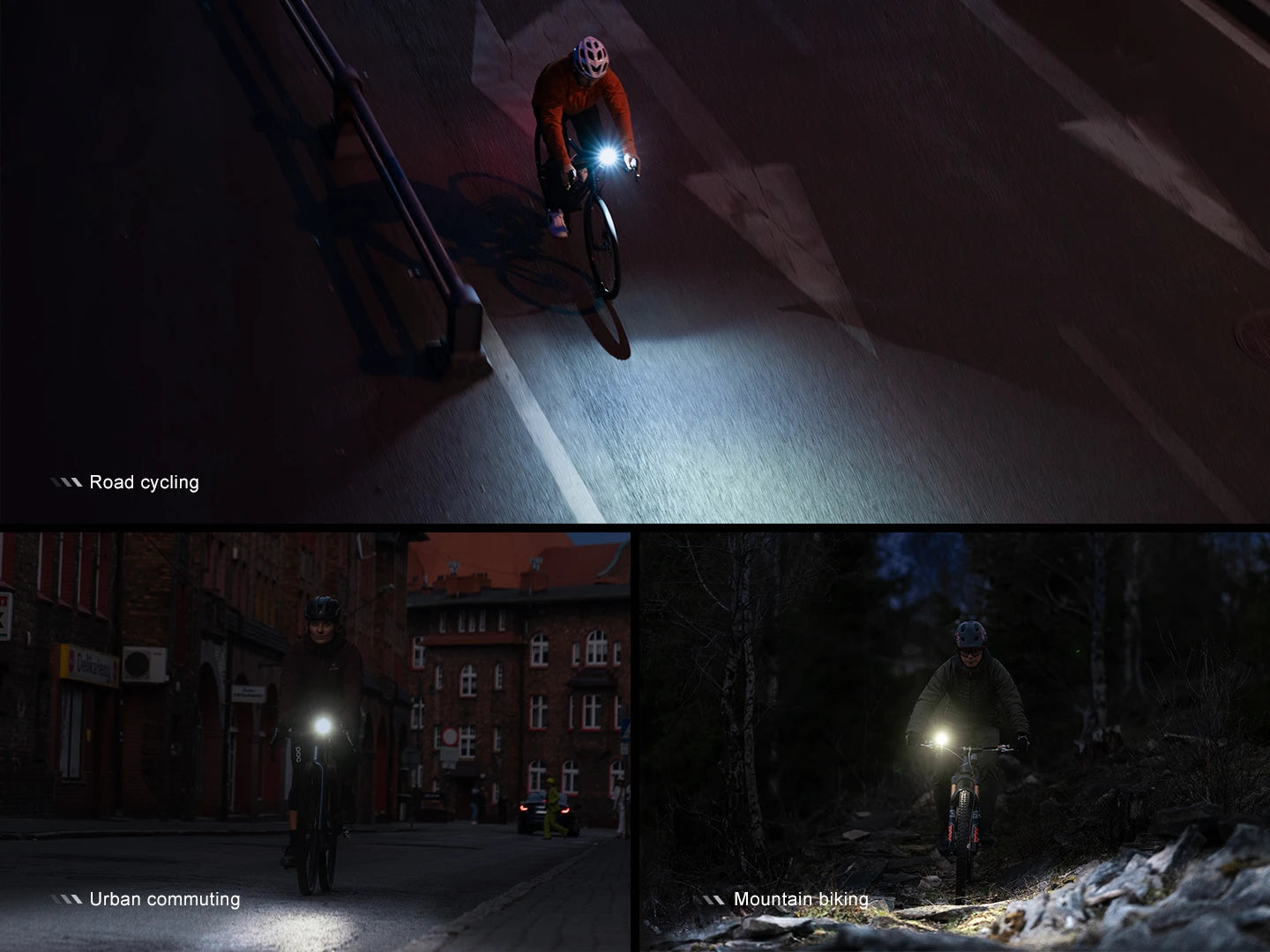 Fenix BC28R 2500 Lumen Smart Front and Rear Bike Light Set