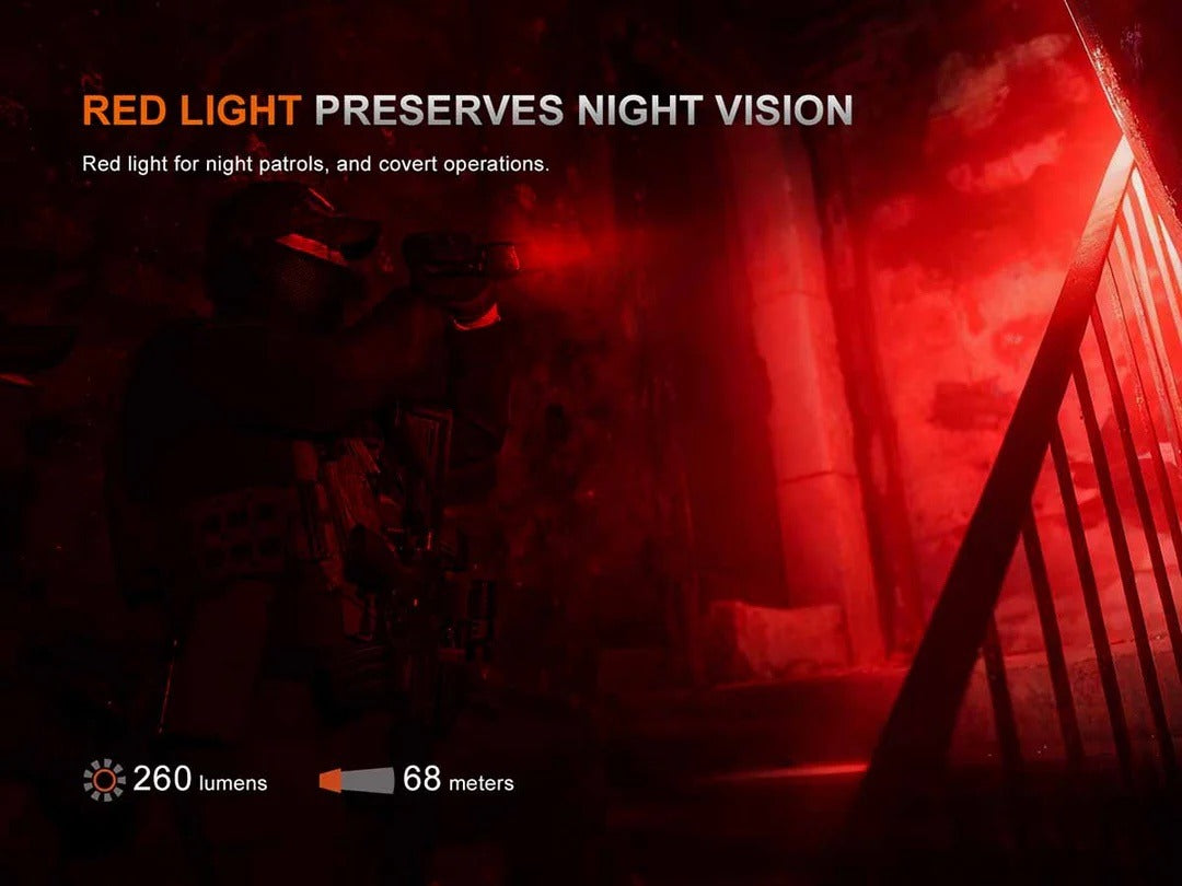 Fenix TK28R Rechargeable Flashlight with Red Mode - 6500 Lumens, 400 Metres
