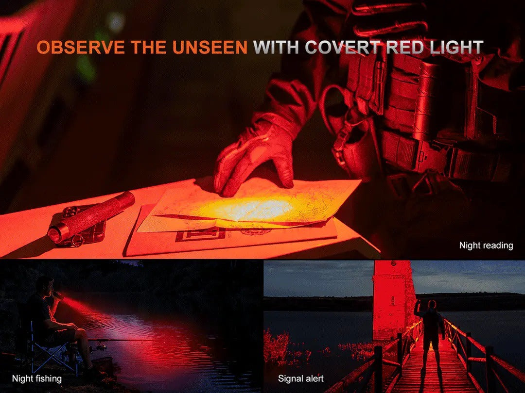 Fenix TK28R Rechargeable Flashlight with Red Mode - 6500 Lumens, 400 Metres