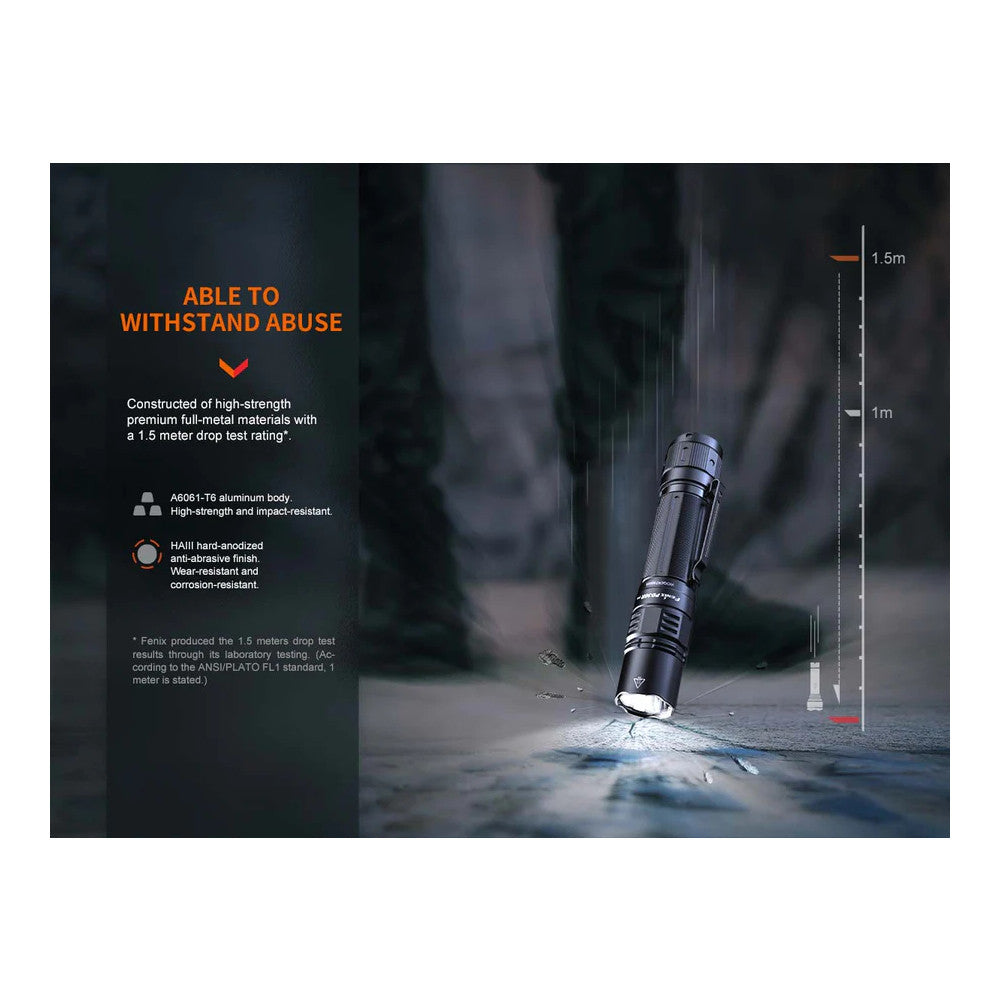 Fenix PD36R PRO Rechargeable Tactical Flashlight + Bonus Mini-Lite - 2800 Lumens, 380 Metres