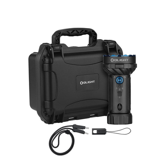 Olight Marauder Mini 2 Rechargeable High-Power Torch, Flood & Spot - 10,000 Lumens