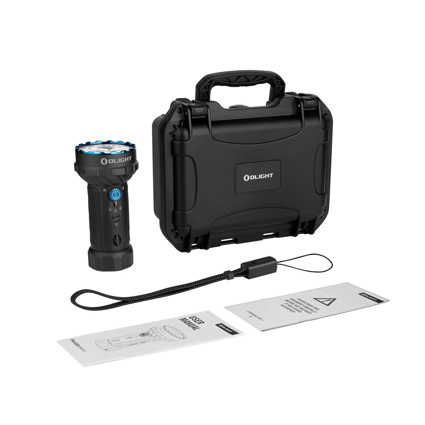 Olight Marauder Mini 2 Rechargeable High-Power Torch, Flood & Spot - 10,000 Lumens