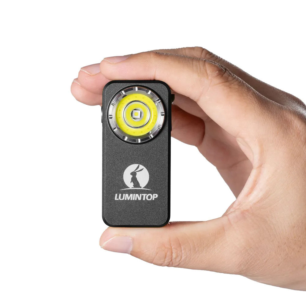 Lumintop F01 Mini Triple‑Beam Flashlight Black - 1200 Lumens, 182 Metres