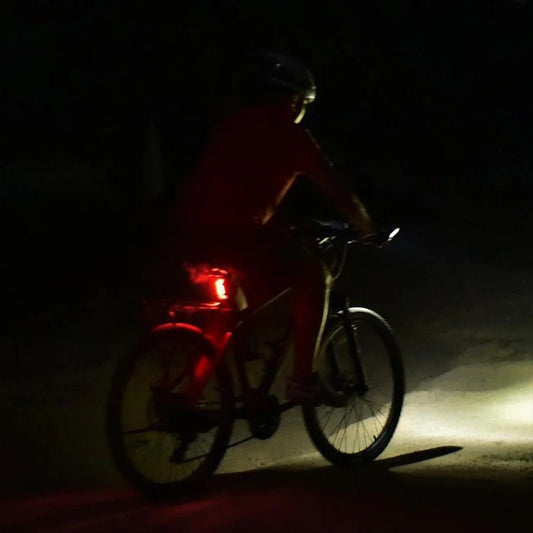 Wuben B2 Rechargeable Bike Light - 1300 Lumens, with Bonus Tail Light (Blue)