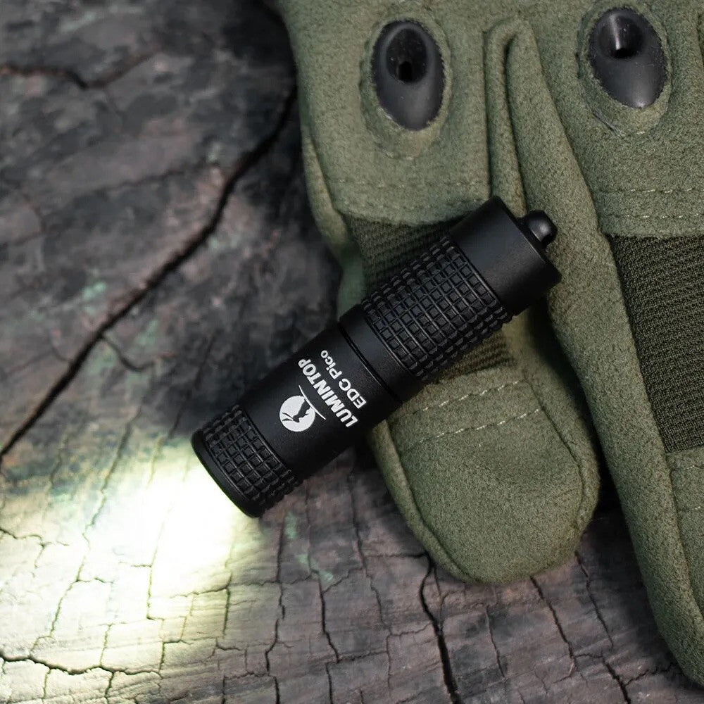 Lumintop EDC Pico V2.0 130 Lumen USB-C Rechargeable Keyring Flashlight - 40 Metres