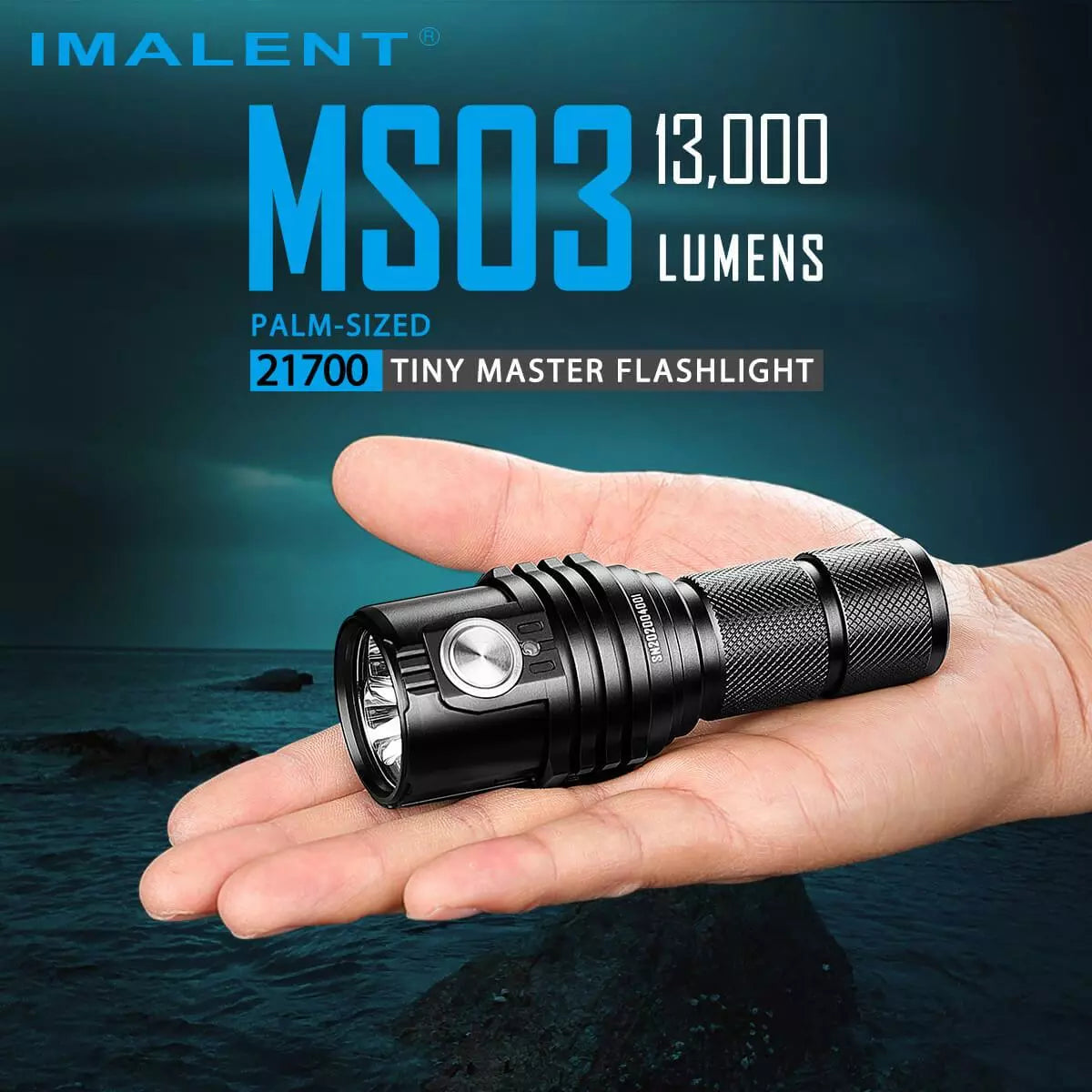 Imalent MS03 13,000 Lumen Rechargeable Torch