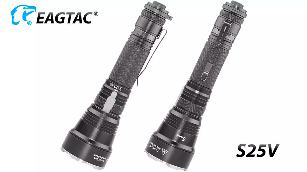 EagleTac S25V 1200 Lumen USB-C Rechargeable Flashlight - 660m