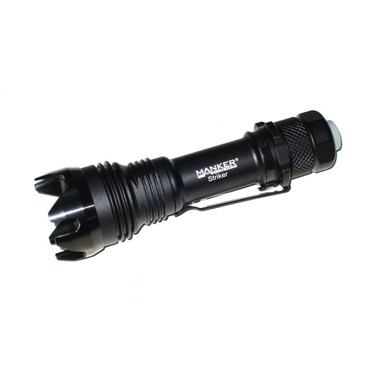 Manker 'Striker' 2300 Lumen Tactical Flashlight - Black