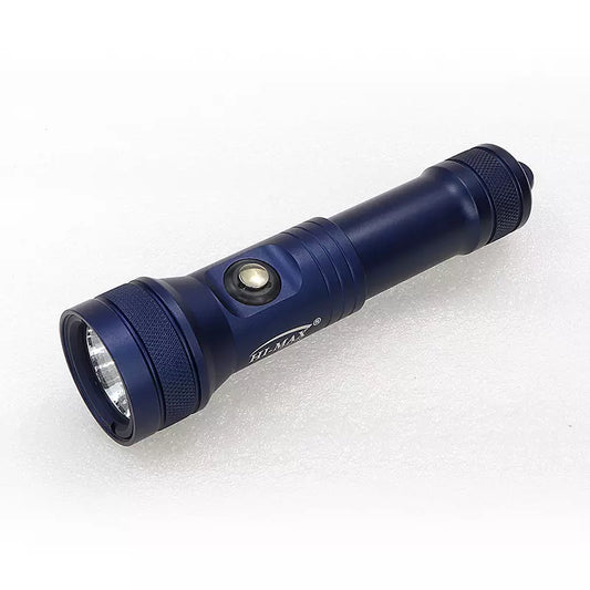 Hi-Max HD01 1300 Lumen Rechargeable Dive Torch Blue