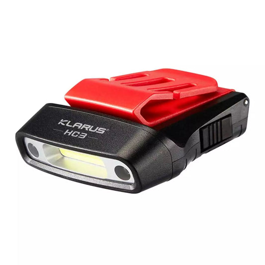 Klarus HC3 100 Lumen Visor Clip Motion-Sensing Headlamp