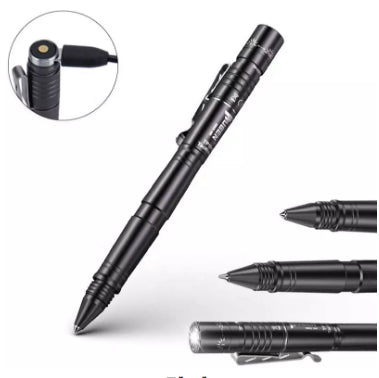 Wuben TP10-G 130 Lumen 3-in-1 Micro-USB Rechargeable Tactical Penlight