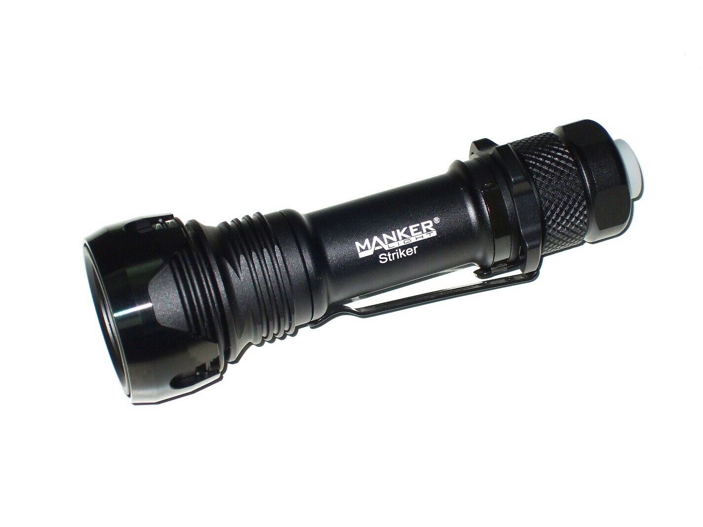 Manker 'Striker' 2300 Lumen Tactical Flashlight - Black