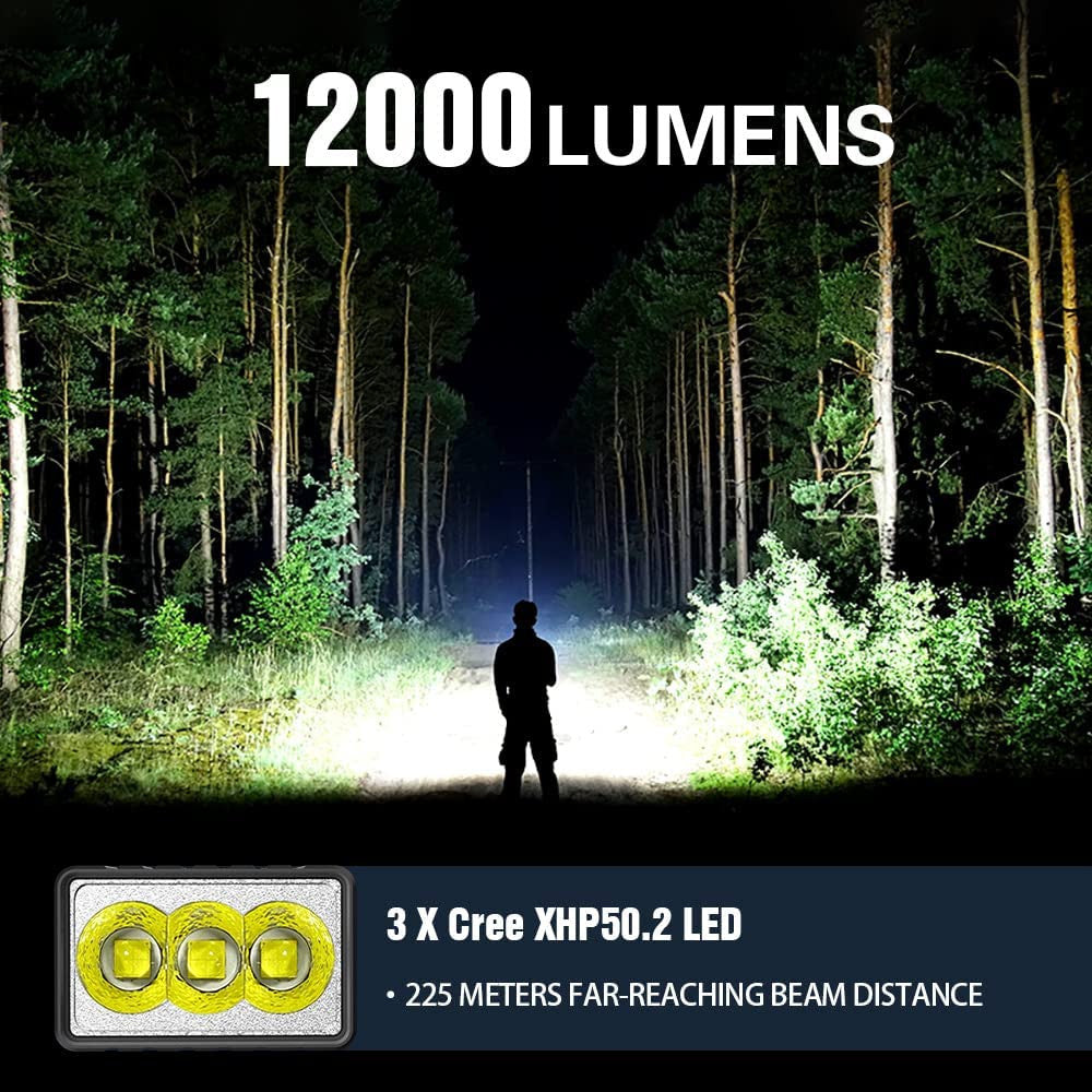 Lumintop Moonbox 12,000 Lumen Rechargeable Flashlight