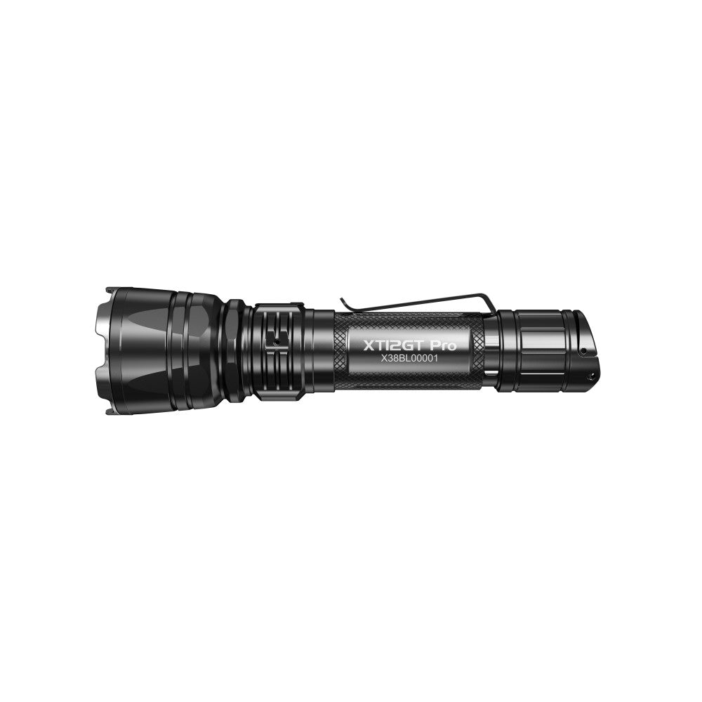 Klarus XT12GT Pro 1600 Lumen USB-C Rechargeable Tactical Flashlight - 850m