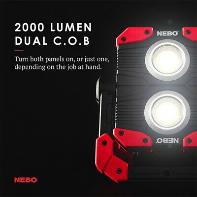 Nebo Omni 2K 2000 Lumen Work Light + Power Bank