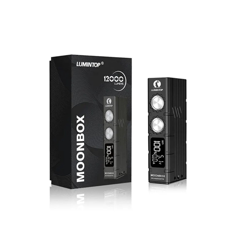 Lumintop Moonbox 12,000 Lumen Rechargeable Flashlight